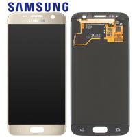 Samsung Galaxy S7 G930f Touch + Lcd Gold Service Pack