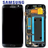 Samsung Galaxy S7 Edge G935f Touch + Lcd + Frame Black Service Pack