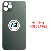 iPhone 11 Pro Max Back Cover Glass Camera Hole Large Green