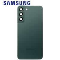 Samsung Galaxy S22 S901B Back Cover + Camera Glass Green Service Pack
