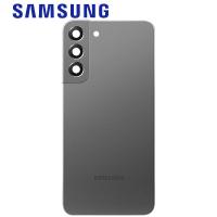 Samsung Galaxy S22 S901B Back Cover + Camera Glass Graphite Grey Service Pack