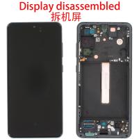 Samsung Galaxy S21 FE G990 Touch+Lcd+Frame Grey Disassembled Grade A