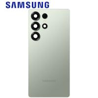 ​Samsung Galaxy S25 Ultra S938 Back Cover + Camera Glass Titanium Jade Green Service Pack