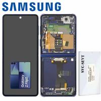 Samsung Galaxy Z Flip 7 F766 Touch + Lcd + Frame Blue Service Pack