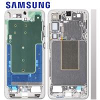 Samsung Galaxy S24+ S926 Middle Frame + Side Key Gray Service Pack