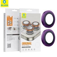 Blueo Original Metal Frame Lens Protector Glass iPhone NPB27-17 Purple In Blister
