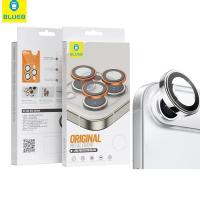 Blueo Original Metal Frame Lens Protector Glass iPhone NPB27-17-Air Silver In Blister