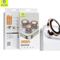 Blueo Original Metal Frame Lens Protector Glass iPhone NPB27-17-Air Gold Titanium In Blister