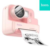 Digital kids camera with printer Hoco 1MP 2,0" HD Ready DV200 Pink In Blister
