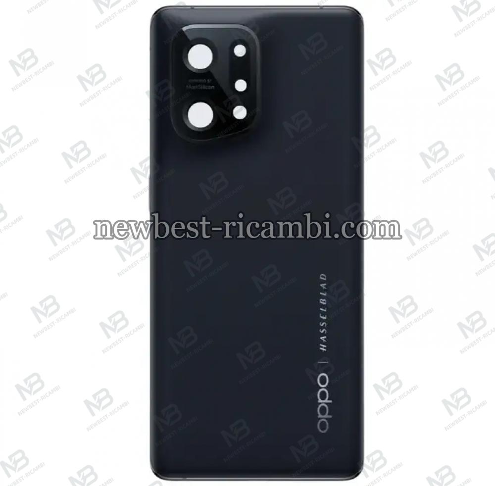 Oppo Find X5 5G (CPH2307) Back Cover+Camera Glass  Black Original