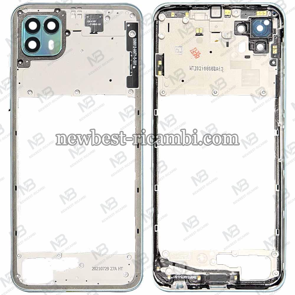 Motorola Moto G50 5G XT2149 Frame B+Side Key Button Blue