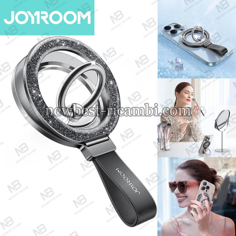 Magnetic Metal Ring Joyroom JR-ZS425 Glitter Universal Black In Blister
