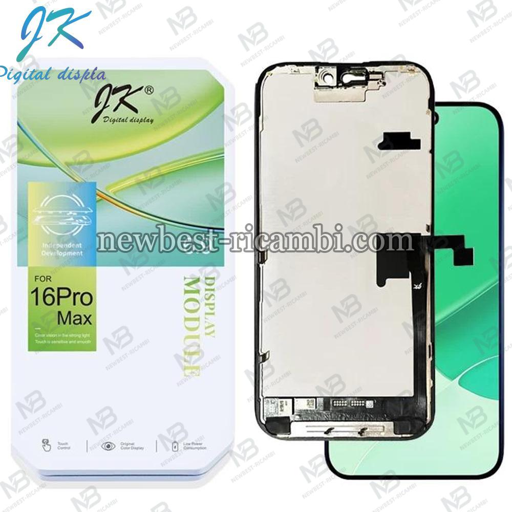 iPhone 16 Pro Max Touch + Lcd + Frame Black JK Incell Removable IC