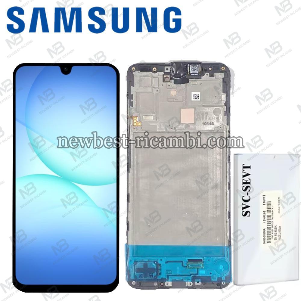 Samsung Galaxy A17 4G / A175 Touch + Lcd + Frame Black Service Pack
