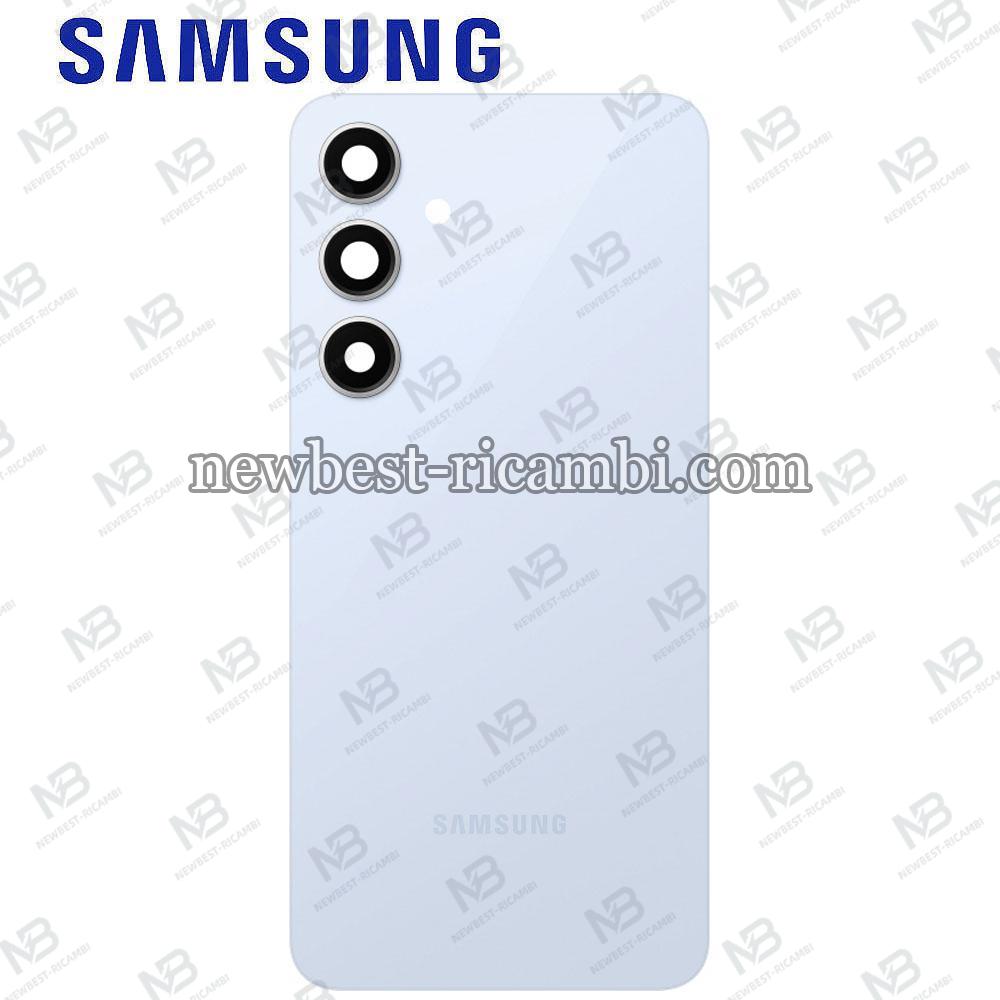Samsung Galaxy S24 FE S721 Back Cover + Camera Glass Blue Service Pack