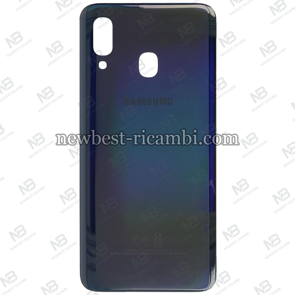 Samsung Galaxy A40 2019 A405f Back Cover Black