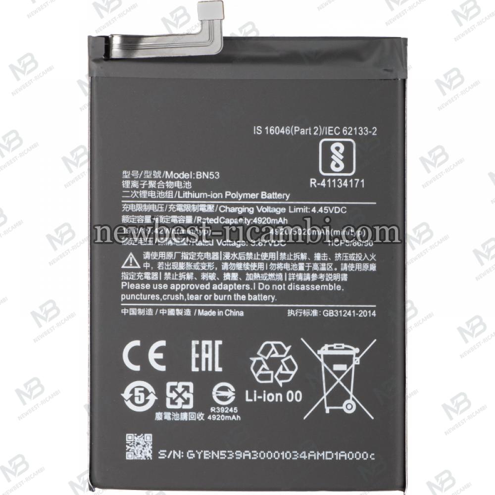 Xiaomi Redmi Note 10 Pro 4G / Redmi Note 9 Pro Battery BN53     ​