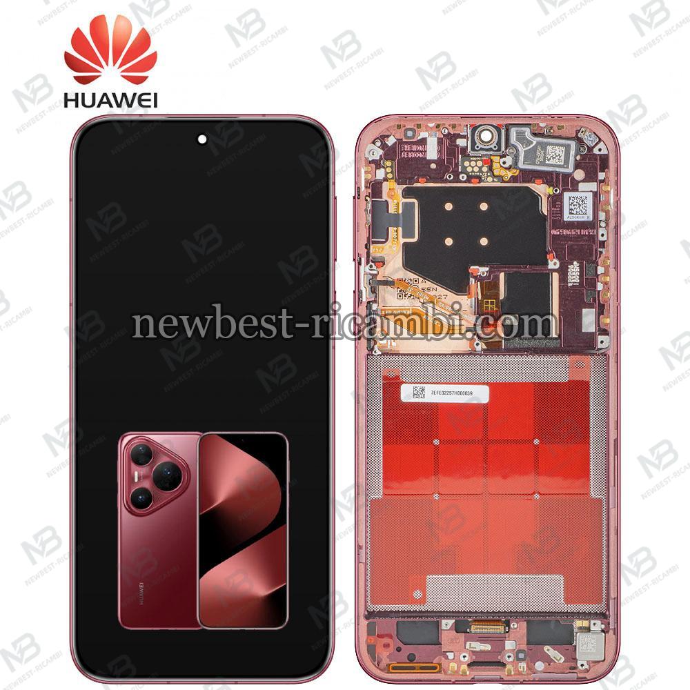Huawei Pura 80 Pro 5G (LMR-AL00 / LMR-LX9) Touch + Lcd + Frame Red Service Pack