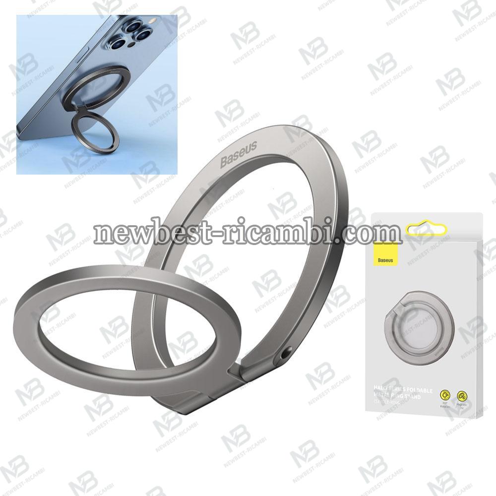 Magnetic Metal Ring Baseus Halo Silver SUCH000012 in Blister