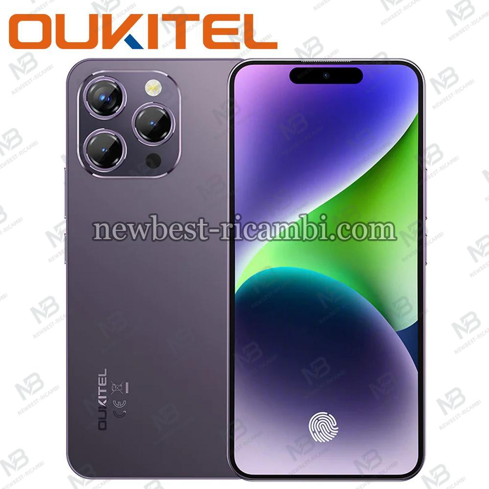 Oukitel P1 6.7-inch 5150mAh Battery 8.2mm Ultra-thin Body SmartPhone 8+16/256GB Purple In Blister