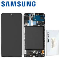 Samsung Galaxy A70 2019 A705 Touch + Lcd + Frame Black Service Pack