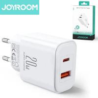 Wall Charger Joyroom JR-TCF05 20W 3A 1 x USB-A - 1 x USB-C White in Blister