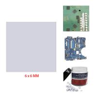 Pre Cut Thermal Pads Mosfet Coil (6 x 6 x 1 mm) (100 Pack)