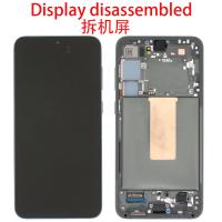 Samsung Galaxy S23 Plus S916 Touch + Lcd + Frame Green Disassembled Grade C