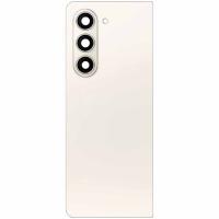 Samsung Galaxy Fold 5G F907 Back Cover + Camera Glass Cream Original
