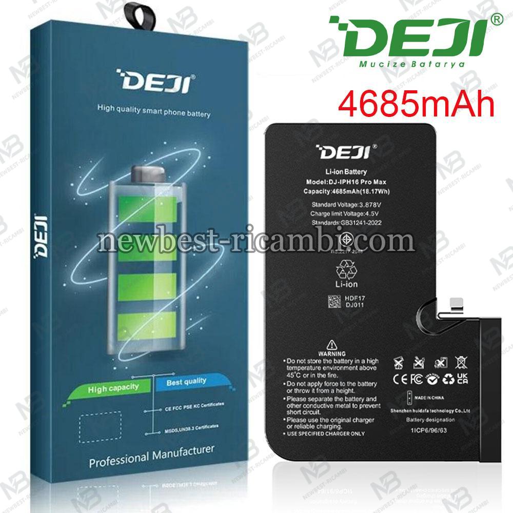 Deji iPhone 16 Pro Max High Quality Battery 4685mAh