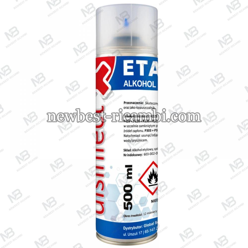 Ethyl Alcohol Cleaning Spray OEM 500ml
