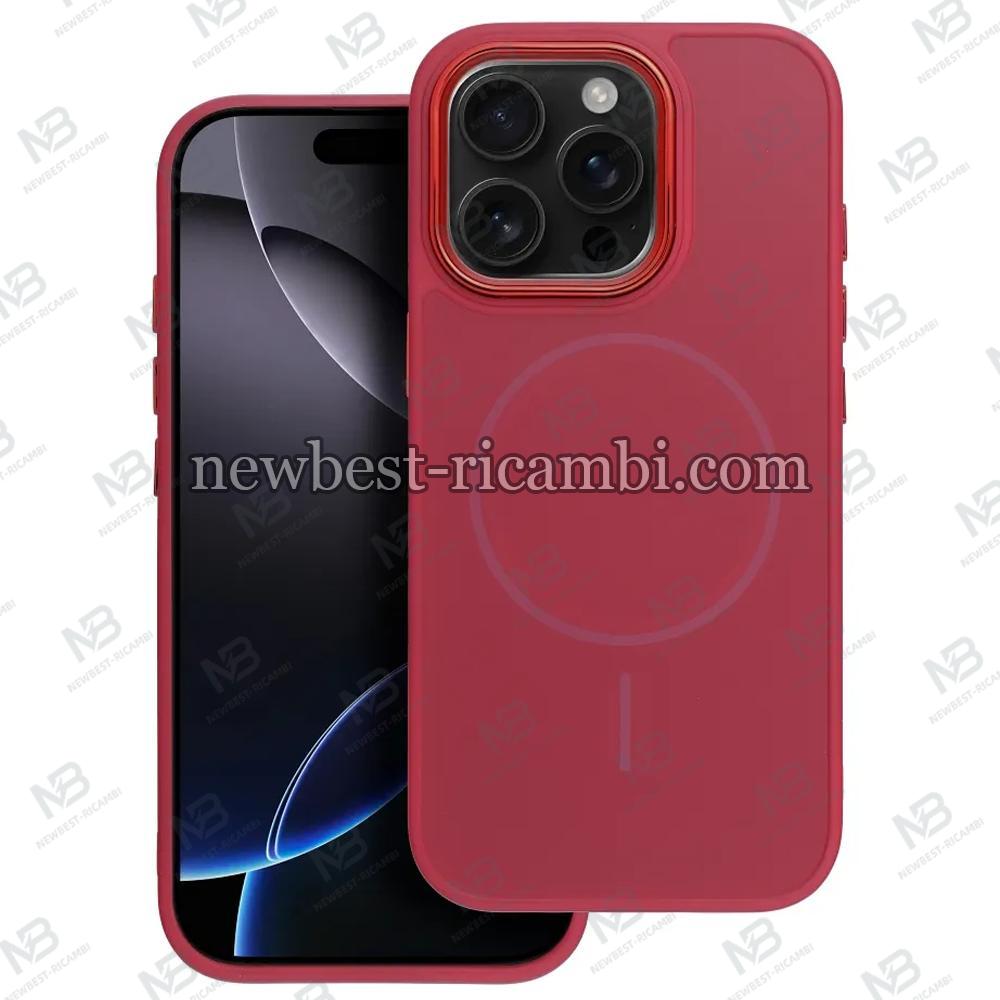 FRAME MAG COVER Case compatible With MagSafe For IPHONE 17 Air Magenta In Blister