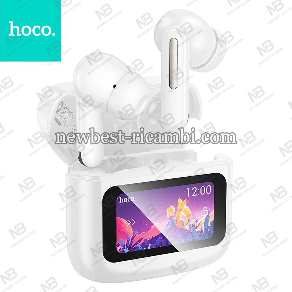 HOCO Wireless Earphones Bluetooth With Touch Screen TWS EQ14 White In Blister