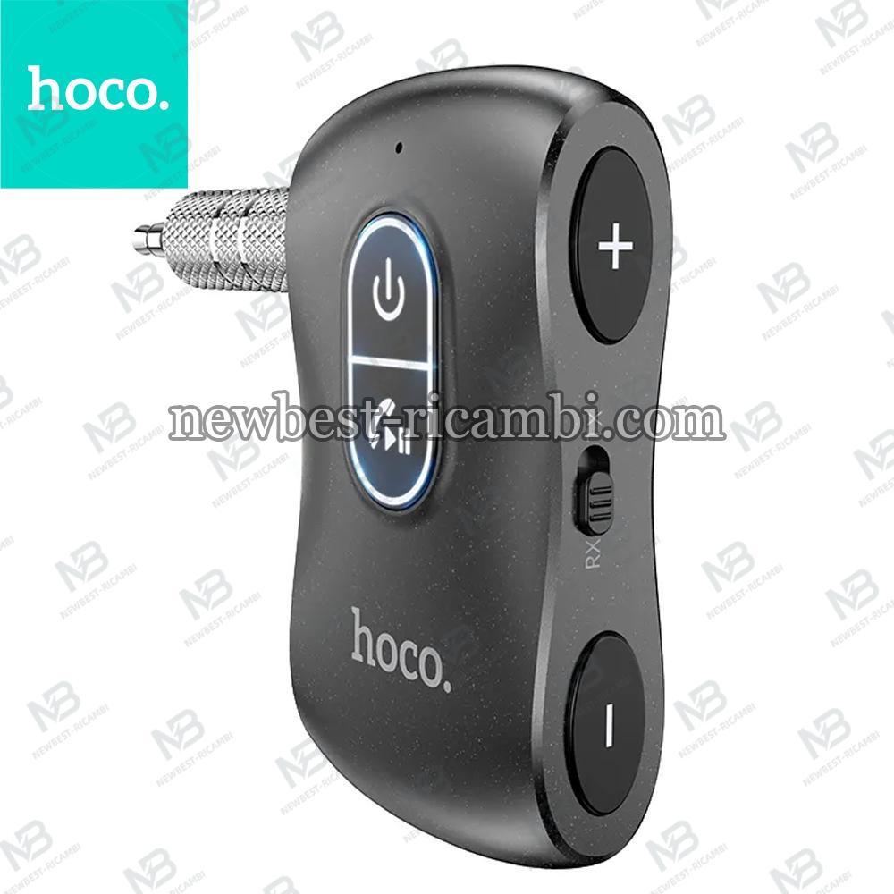 Car Transmitter Bluetooth Hoco Jack 3,5 mm E73 PRO Black In Blister
