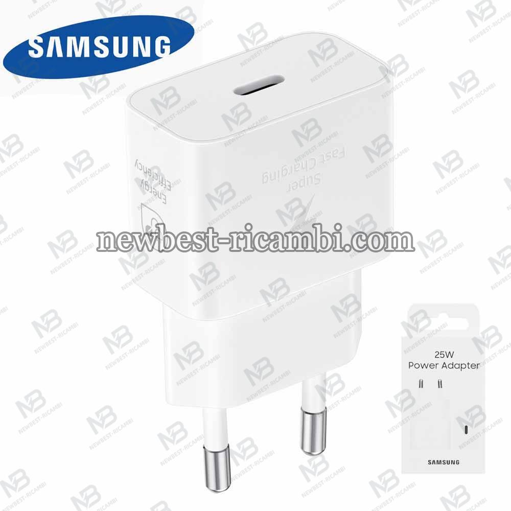 Wall Charger Samsung 25W 3A 1 x USB-C White EP-T2510NWEGEU in Blister