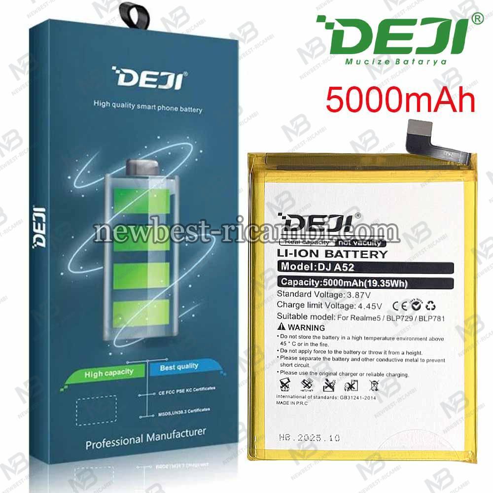 Realme  5 / 5S / C3 / C3i / C11 / C20 / C21 BLP729 5000mAh Deji Battery