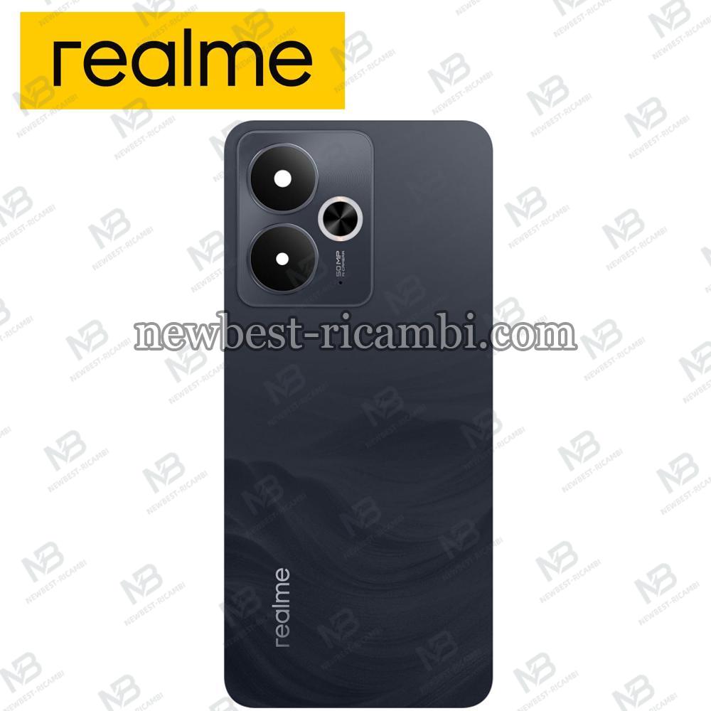 ​Realme 14T 5G Back Cover + Camera Glass Black Service Pack