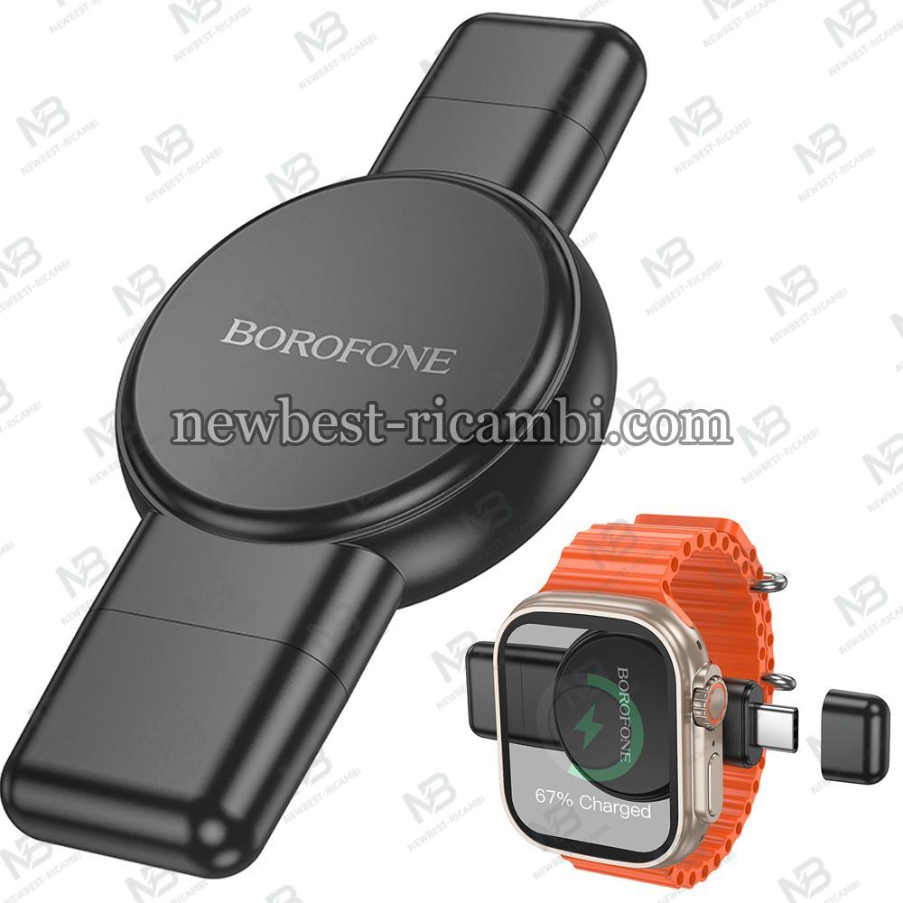 BQ31 Magnetic Charging Dock Borofone for Apple Watch Series USB-A / USB-C Black In Blister