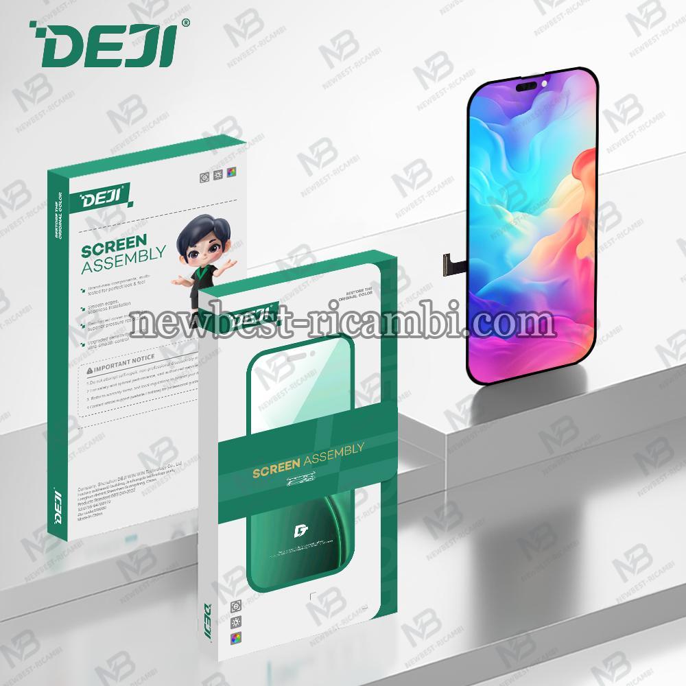 iPhone 15 Pro Max Touch+Lcd+Frame Black Deji OLED  (soft) Removable IC