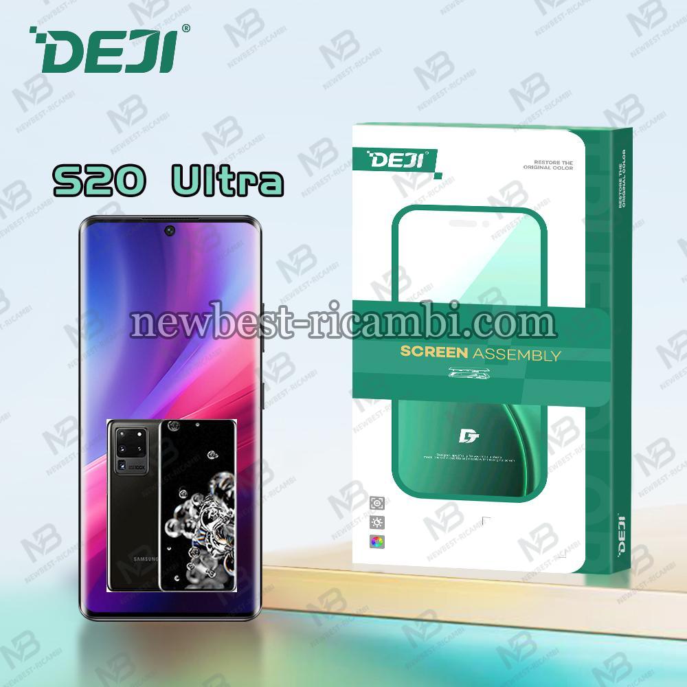 Samsung Galaxy S20 Ultra 5G G988 Touch + Lcd + Frame Black Deji Oled Soft