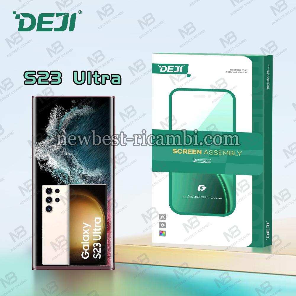 Samsung Galaxy S23 Ultra 5G S918 Touch + Lcd + Frame White Deji Oled Soft