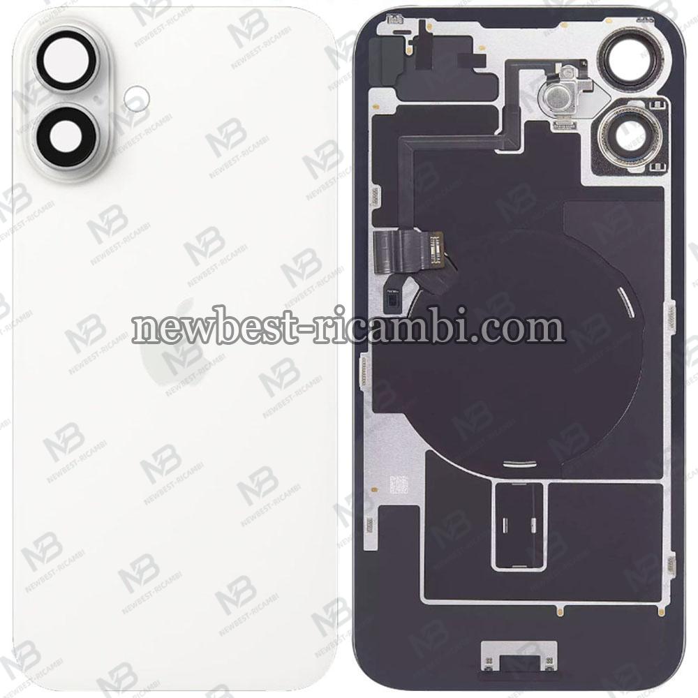 iPhone 16 Plus Back Cover + Wireless Charge + Flex Flashlight White Original Refurbished