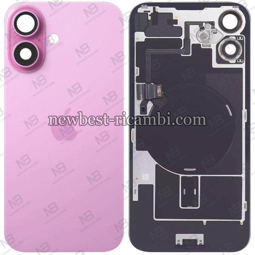 iPhone 16 Plus Back Cover + Wireless Charge + Flex Flashlight Pink Original Refurbished