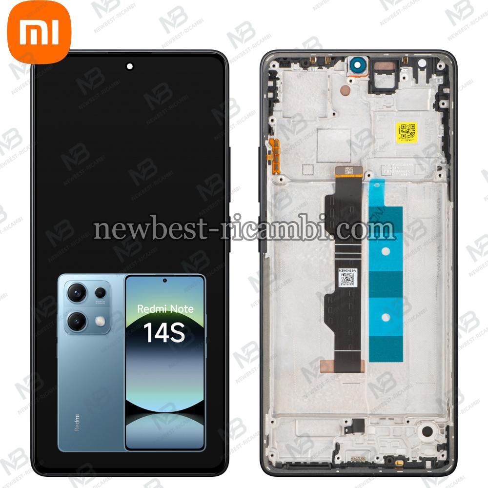 Xiaomi Redmi Note 14S (2502FRA65G) Touch +Lcd + Frame Blue Service Pack