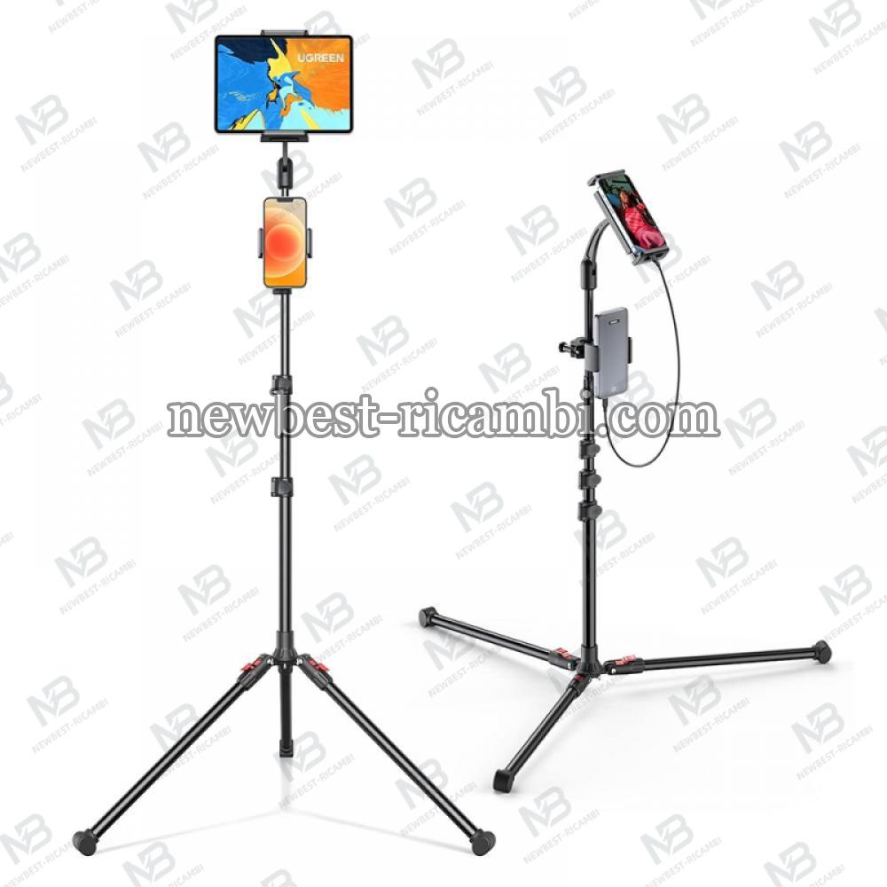 Floor Stand Tripod UGREEN LP585 for Phone / Tablet Universal Black in Blister