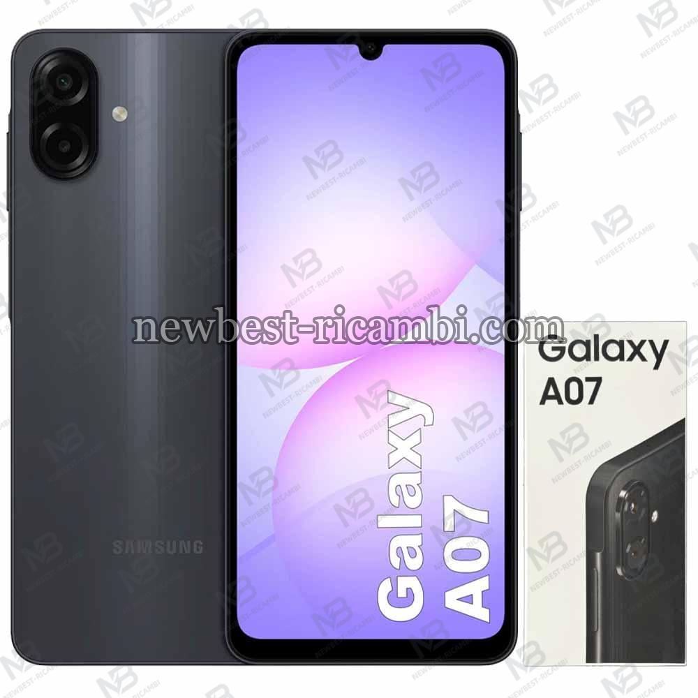 Samsung Galaxy A07 4G A075 Smartphone 4/128GB Black (NO EUROPE) New In Blister