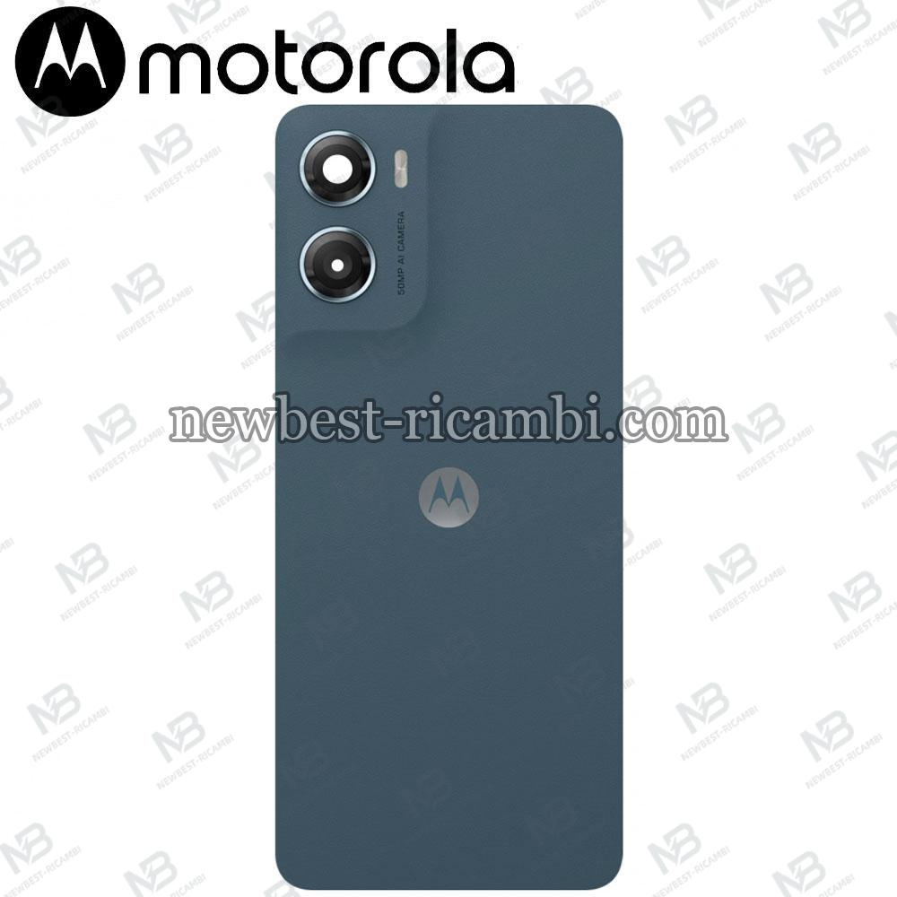 Motorola Moto G06 (XT2535) Back Cover + Camera Glass  Tapestry / Blue