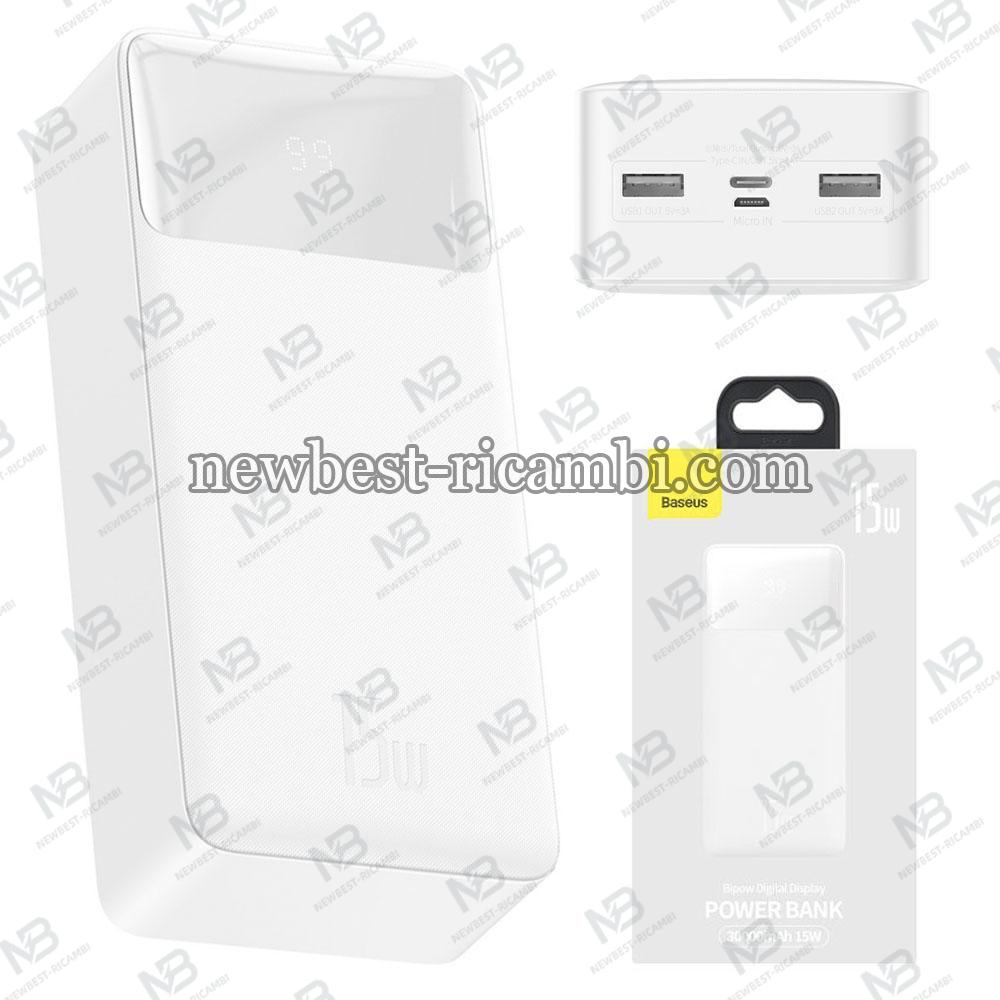 Powerbank Baseus Bipow 30000mAh 15W White PPBD050202 in Blister