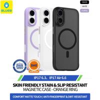 Blueo Skin Friendly Stain & Slip Resistant Magnetic Case BL058 iPhone 17 White