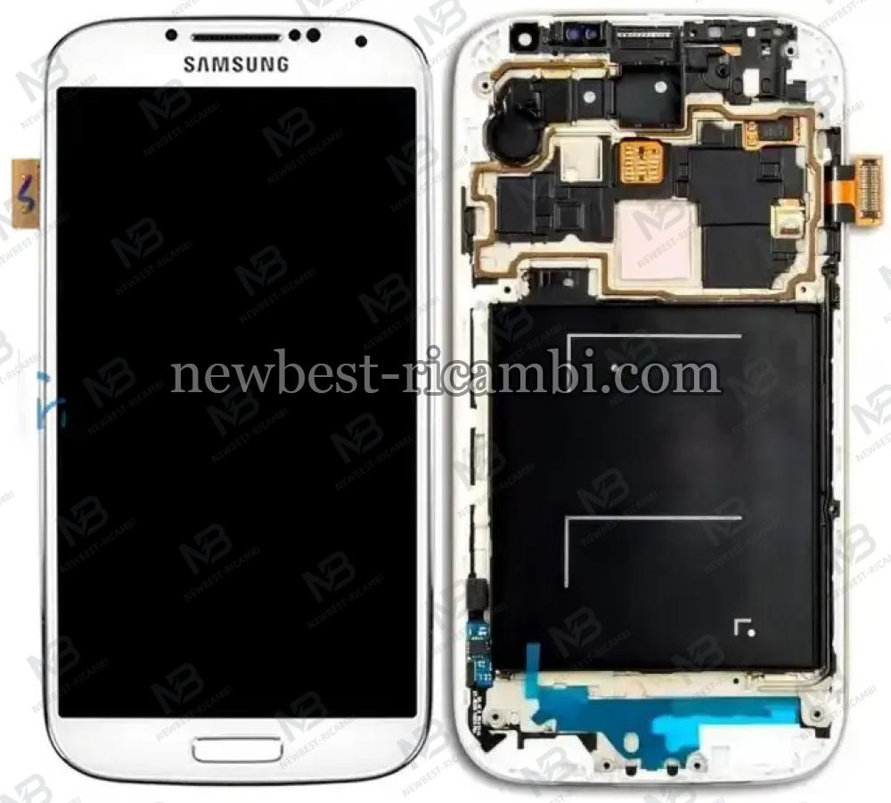 samsung galaxy s4 i9505 touch+lcd+frame white